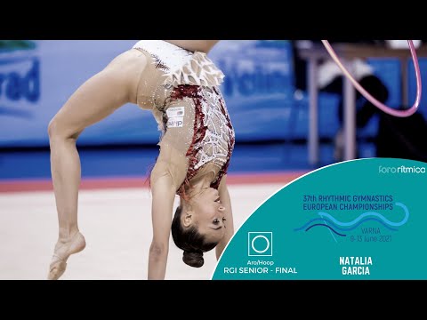 Natalia García (aro / hoop) - Final Individual European Championship Varna 2021