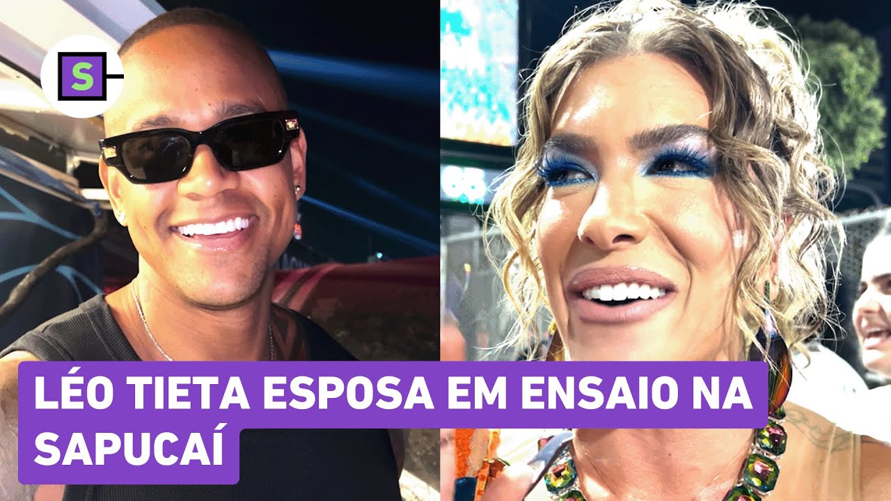 Leo Santana prestigia Lore na Sapucaí: "Casei com a pessoa que sempre fui fã e admirei"