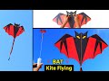 how to make BAT kite , flying bat kite , how to make paper kite , best flying kite , patangbazi