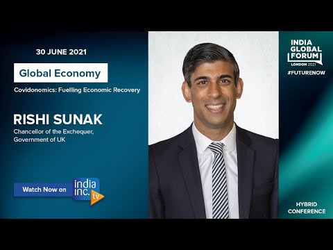 In conversation with Rishi Sunak, Chancellor of the Exchequer, UK