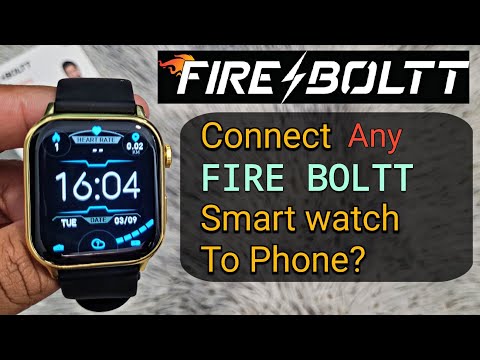 How To Connect ANY Fire Boltt Smartwatch To Your Phone? (Less than 2 Minutes)
