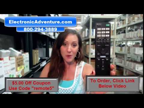 Sony RMT-AA130U Coupon $5 Off Remote Control A-V Receiver (RMTAA130U)(149301411)