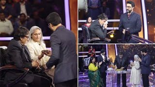 Jaya Bachchan Reached KBC On Amitabhs 80th Birthda