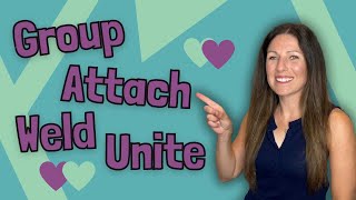 All About Group, Attach, Weld & Unite in Cricut Design Space