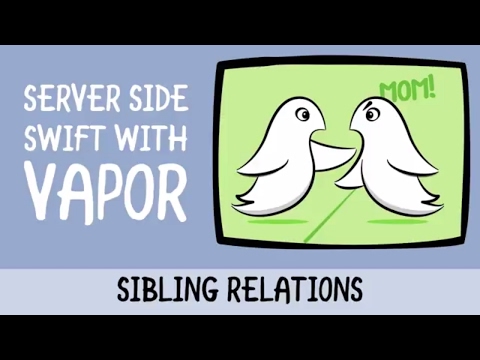 Server Side Swift 3 with Vapor Sibling Relations raywenderlich com