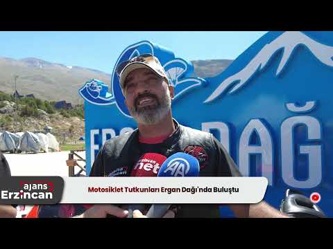 Motosiklet Tutkunları Ergan Dağı'nda Buluştu