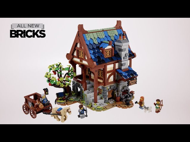 Vídeo relacionado con Lego Ideas Medieval Blacksmith 21325 Building Kit; Impressive Build-and-Display Model for Adults, New 2021 (2,164 Pieces)