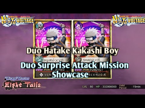 NXB NV : 🔥GUILD SQUAD‼️( DUO KAKASHI BOY ) [MIRAGE MASTER LEVEL 80 SAM] 🔥NO 65 SHOWCASE COMPLETE‼️🔥