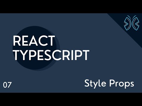 React TypeScript Tutorial 7 Style Props