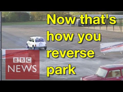 Speedy parallel park beats world record - BBC News
