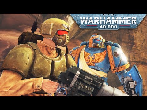 ARENA WITH AI-ALLIES: Ultramarines & Guardsmen vs Orks - Warhammer 40k: Space Marine, Augmented Mod