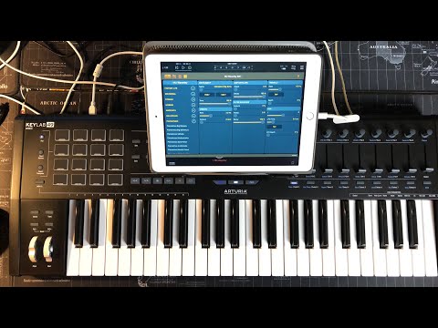 MOODUNITS - 2 New Instruments - MellowPiano & PianoAtmos - iPad Live Demo