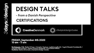 Certifications