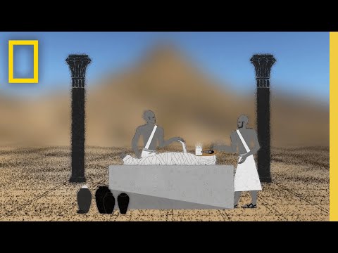 挖掘墓葬畫｜埃及失落的寶藏 (Excavating a Burial Painting | Lost Treasures of Egypt)