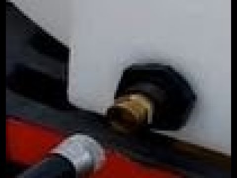 Connect A Garden Hose Adaptor To A Norwesco Tank