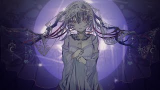 The clear feelings of this nightThe overflowing expectationsThe fantasy that is over everythingIf drawing along the edge of the moon（00:00:00 - 00:00:21） - ステラの座 / 雄之助 feat. 星界