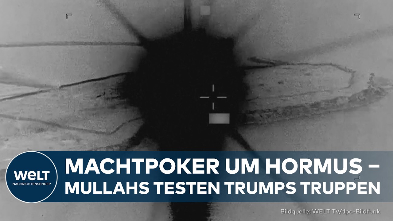TRUMPS-KRIEG: Alarm am Golf ‒ USA schießen Iran-Drohnen an der Straße von Hormus vom Himmel