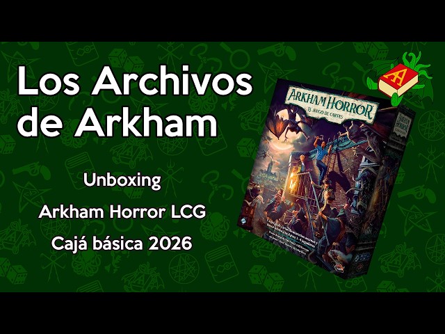 Vídeo relacionado con Asmodee Arkham Horror: el Juego de Cartas 2026,Edición 2026