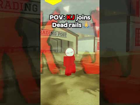KJ Vs Dead rails 🚂 || The Strongest Battleground #thestrongestbattlegrounds #roblox #pvp