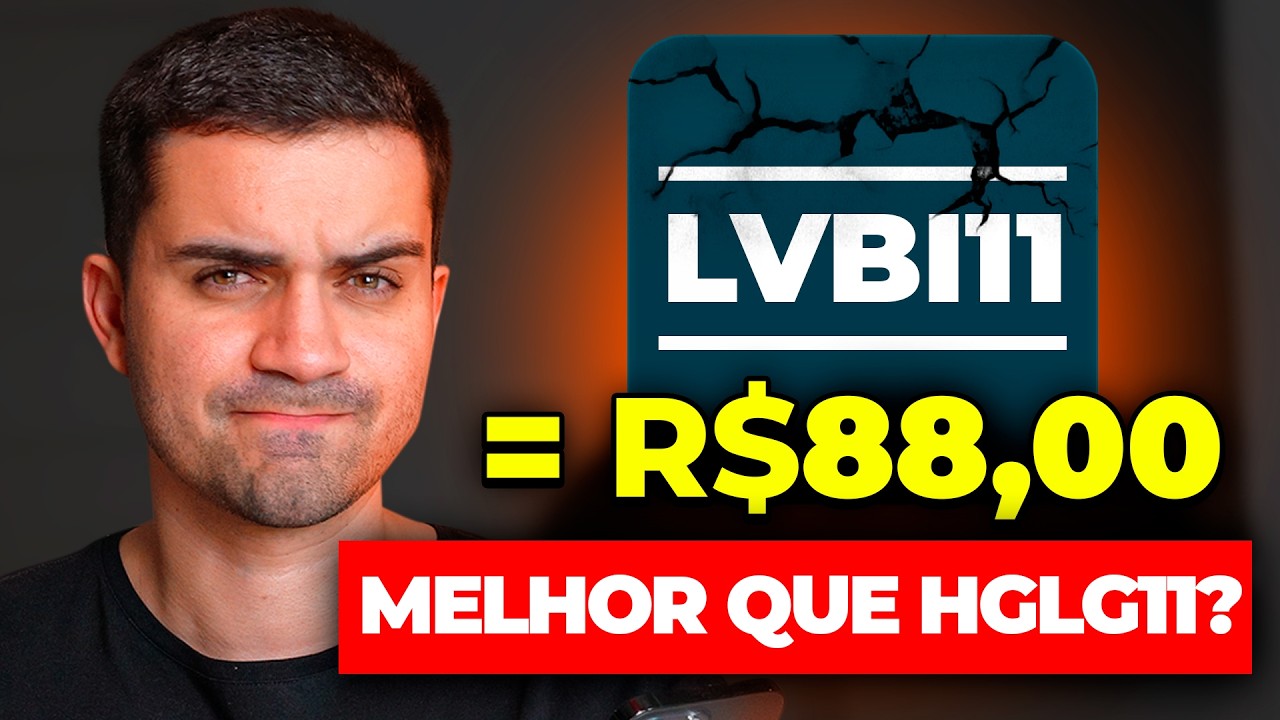 LVBI11 CAINDO NAS MÍNIMAS! OPORTUNIDADE OU RISCO? LVBI11 MELHOR QUE HGLG11?
