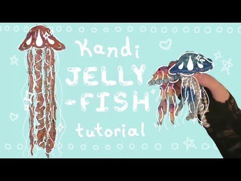 🪼Kandi Jellyfish Tutorial!🪼| ☆ Cute and Easy Kandi Project ☆