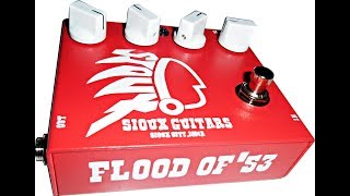 Video thumbnail for Flood Of '53 Flanger by Sioux Guitars