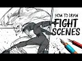 How To Draw FIGHT SCENES Drawlikeasir