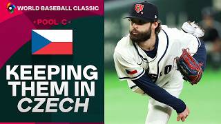 Ondrej Satoria (The Electrician!) SHINES in relief for Czechia 🇨🇿 World Baseball Classic Highlights
