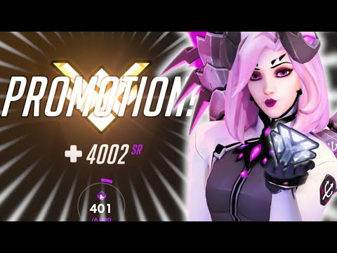 How I Climbed From Diamond to Grandmaster with MERCY ONLY (Overwatch)