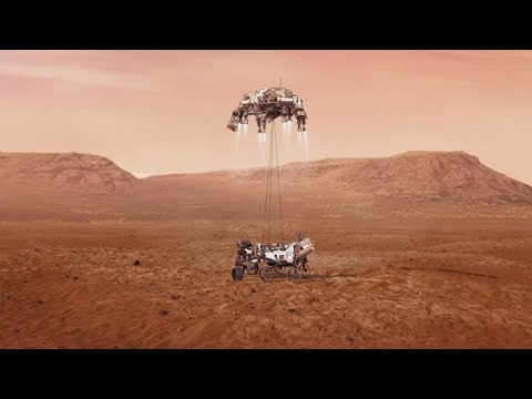 NASA探測器「毅力號」 能否成功登陸火星呢？！ (NASA expects white-knuckle Mars rover landing)