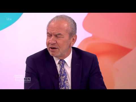 Lord Sugar And The Loose Women Discuss Rinsing | Loose Women