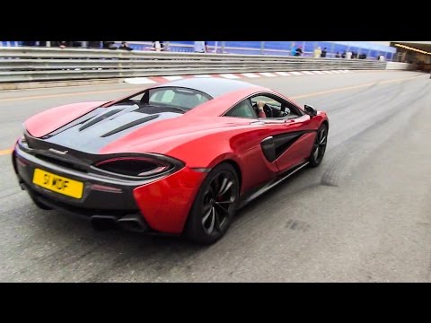 Supercars Tunnel Crazy Revving and Accelerating at Monaco Top Marques 2017