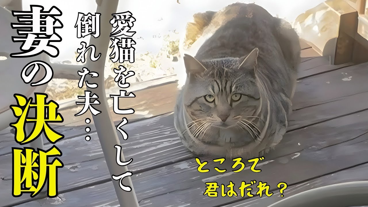 いったい何があった？猫好き夫婦に起きた“ある出来事‘’