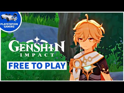 Genshin Impact Gameplay- Free To Play PS4 Game