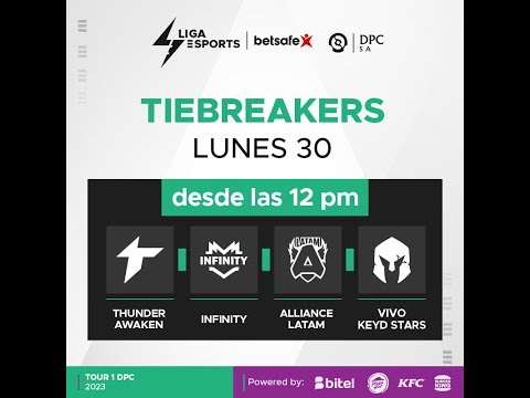 [ES] DPC 2023 SA Winter Tour División I - Tiebreaker - Bo1 - Thunder Awaken vs Vivo Keyd Stars