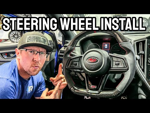 Steering Wheel Options & Install for 2022 Subaru WRX