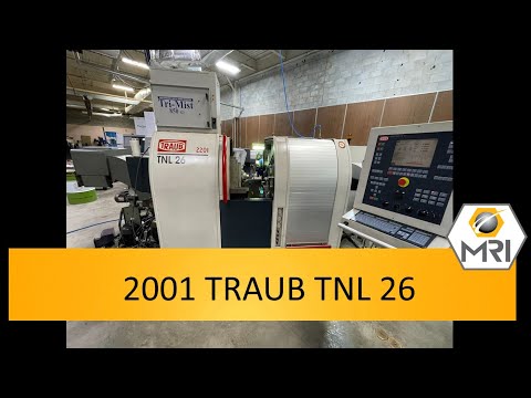 2001 TRAUB TNL26 CNC Swiss Lathe | Machinery Resources International (1)