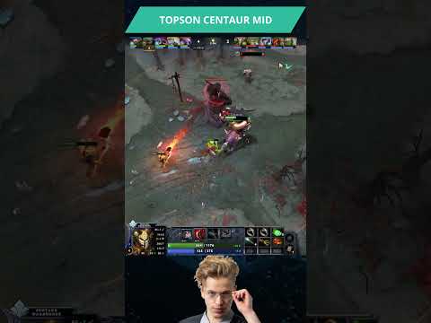 TOPSON Double Kill by CENTAUR MID | Dota 2 Shorts Best Palys