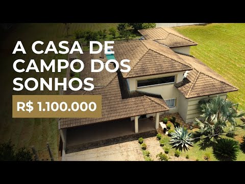 Casa de campo à venda em Cesário Lange/SP | R$ 1.100.000