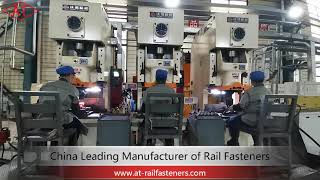Rail Clips for Railroad Track Fastening System youtube video