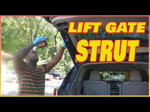 Bad Lift Gate Strut Diagnosis And Replacement Toyota Highlander