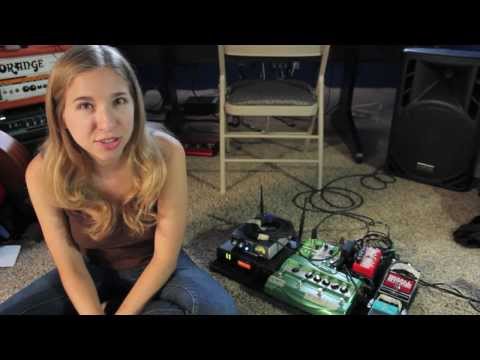 Cynda Renae of Cockeyed Optimist - Vocal Pedalboard Demo