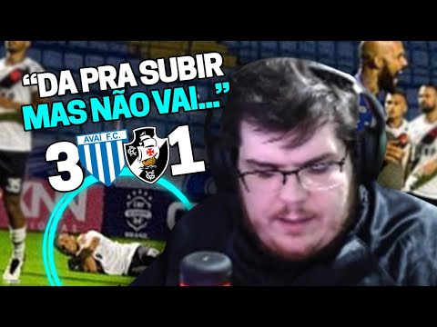 CASIMIRO REAGE: AVAÍ 3X1 VASCO - 23ª RODADA DA SÉRIE B 2021 "POSTURA LAMENTÁVEL" |Cortes do Casimito