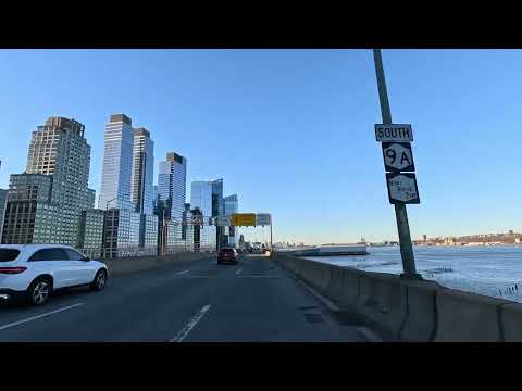 Manhattan NY New York City NYC Route 9A South Drive
