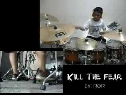 Reza Akmal - Kill The Fear (R.o.R. drum cover)