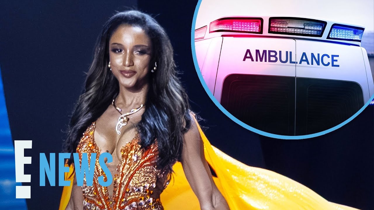 Miss Jamaica Falls Off Miss Universe Stage, Leaves on Stretcher | E! News