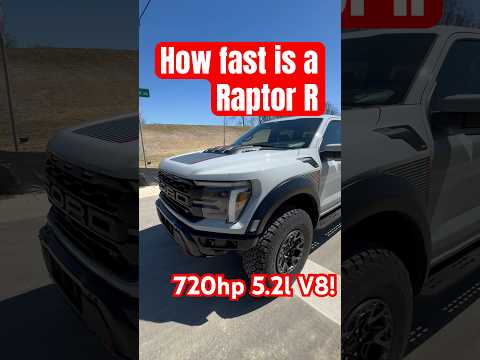 2025 Ford F-150 Raptor R 0-60mph How fast is a 720hp supercharged 5.2l V8?