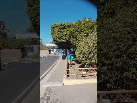 Iglesia y parque de San Antonio Masahuat. La Paz