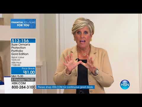 HSN | Suze Orman Financial Solutions for You 12.25.2017 - 01 AM