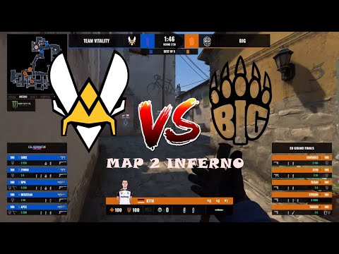 BIG VS VITALITY CS SUMMIT 6 GRAND FINAL MAP-2(INFERNO) XANTARES DEN 31K!!